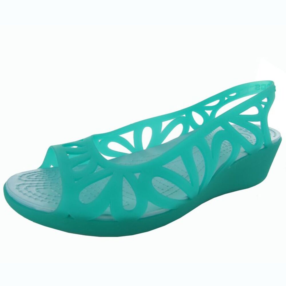 Crocs Womens 'Adrina III Mini Wedge' Sandals